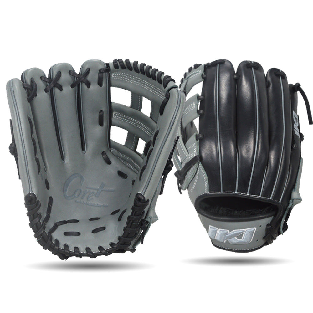 Gray baseball sale glove