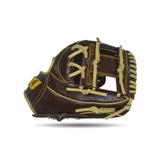 IKJ Core+ Series 11.5 INCH Crown Model INFIELD Baseball Glove in Dark Brown for RIGHT-HANDED Thrower