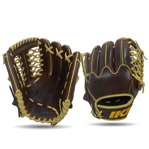 IKJ Core+ Series 11.75 INCH Crown Model INFIELD/PITCHER Baseball Glove in Dark Brown for RIGHT-HANDED Thrower