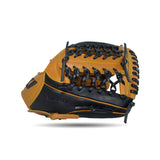 IKJ Rapid Series 11.75 INCH Double Welt Model INFIELD Baseball Glove in Tan and Black for RIGHT-HANDED Thrower
