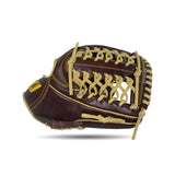 IKJ Core+ Series 11.75 INCH Double Welt Model INFIELD/PITCHER Baseball Glove in Dark Brown for RIGHT-HANDED Thrower