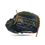 IKJ Core+ Series 12 INCH Double Welt Model PITCHER Baseball Glove in Black for RIGHT-HANDED Thrower