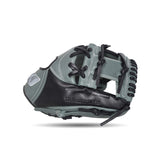 IKJ Core+ Series 11.5 INCH Single Welt Model INFIELD Baseball Glove in Gray and Black for RIGHT-HANDED Thrower