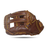 IKJ Core+ Series 12.75 INCH Single Welt Model OUTFIELD Baseball Glove in Mocha for LEFT-HANDED Thrower