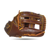 IKJ Core+ Series 12.75 INCH Single Welt Model OUTFIELD Baseball Glove in Mocha for RIGHT-HANDED Thrower