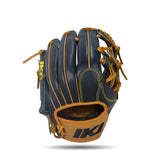 IKJ Rapid Series 11.5 INCH Single Welt Model INFIELD Baseball Glove in Black and Tan for RIGHT-HANDED Thrower