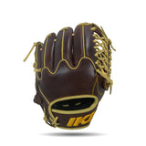 IKJ Core+ Series 11.75 INCH Crown Model INFIELD/PITCHER Baseball Glove in Dark Brown for RIGHT-HANDED Thrower